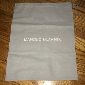 Manolo Blahnik dustbag